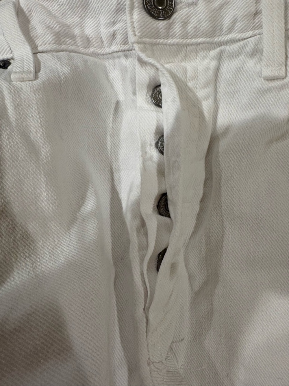 Citizens of Humanity Carey Shorts distressed sz 29 white - Picture 6 of 7